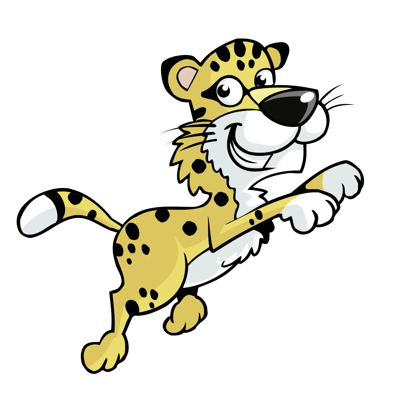 Illustration Jabari springend